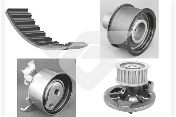 Hutchinson Distributieriem kit inclusief waterpomp KH 54WP50