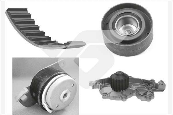 Hutchinson Distributieriem kit inclusief waterpomp KH 55WP42