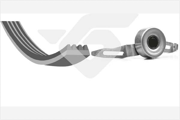 Hutchinson Poly V-riemen kit KHV 23
