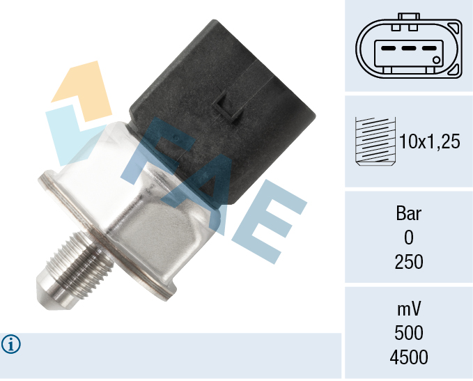 FAE Sensor, brandstofdruk 15629