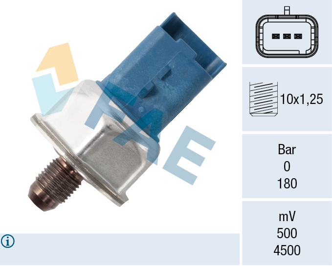 FAE Sensor, brandstofdruk 15636