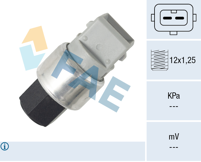 FAE Drukschakelaar, airconditioning 15828