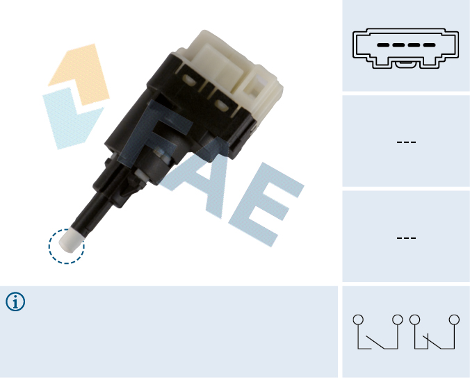 FAE Remlichtschakelaar 24761