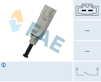 FAE Koppelingbedieningsschakelaar (motor) 24771