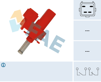 FAE Koppelingbedieningsschakelaar (motor) 24835