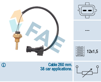 FAE Temperatuursensor 32740