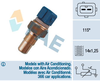 FAE Temperatuursensor 34110