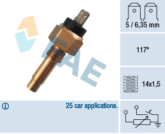 FAE Temperatuursensor 34160