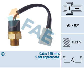 FAE Temperatuurschakelaar 36360