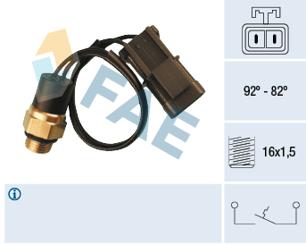 FAE Temperatuurschakelaar 37540