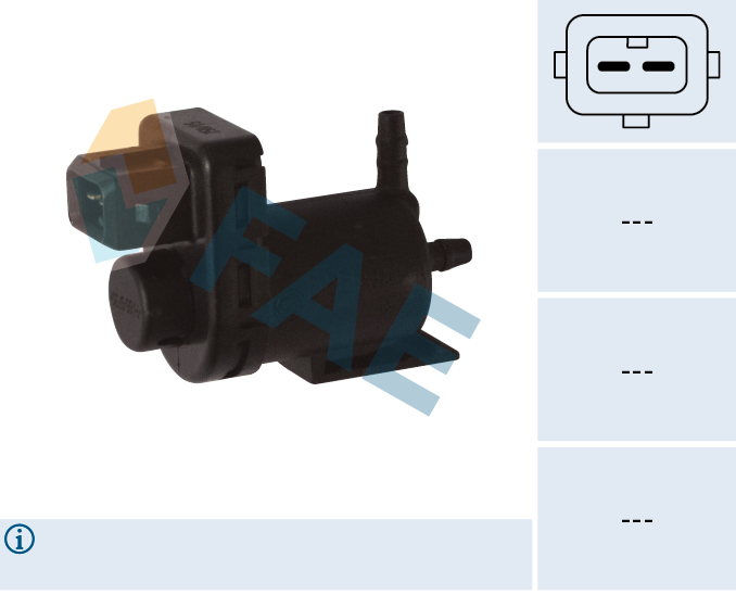 FAE Klep voor dichte bypassklep 56032