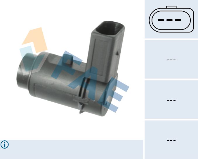FAE Sensor, park distance control 66091