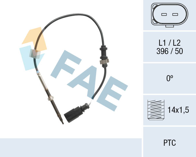 FAE Sensor, uitlaatgastemperatuur 68109