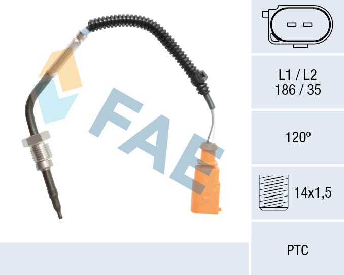 FAE Sensor, uitlaatgastemperatuur 68111