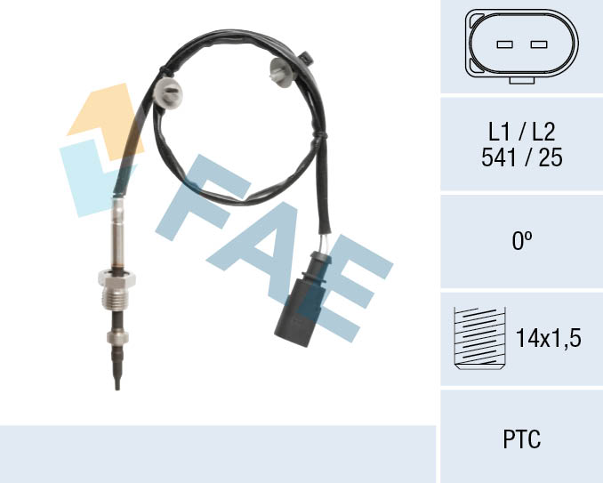 FAE Sensor, uitlaatgastemperatuur 68131