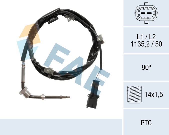 FAE Sensor, uitlaatgastemperatuur 68133