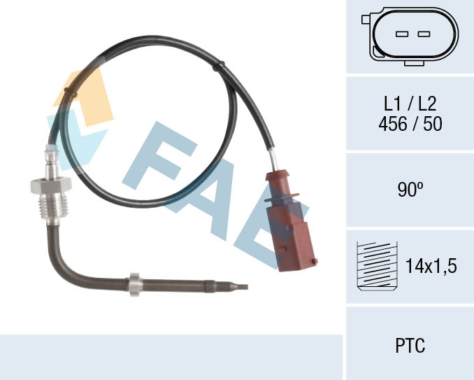 FAE Sensor, uitlaatgastemperatuur 68137