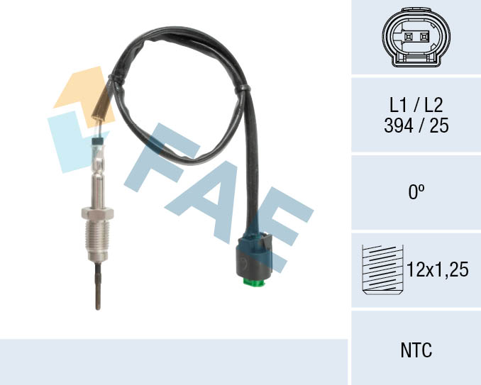 FAE Sensor, uitlaatgastemperatuur 68606