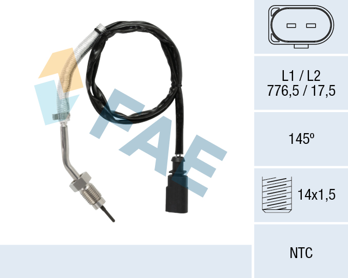 FAE Sensor, uitlaatgastemperatuur 68617
