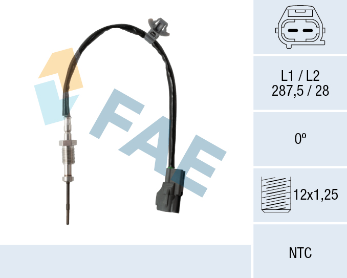FAE Sensor, uitlaatgastemperatuur 68625