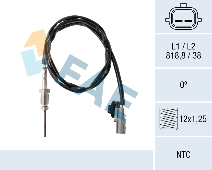 FAE Sensor, uitlaatgastemperatuur 68626