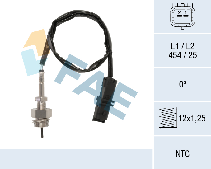 FAE Sensor, uitlaatgastemperatuur 68636