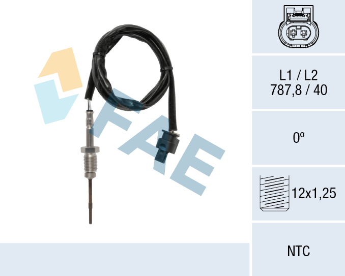 FAE Sensor, uitlaatgastemperatuur 68640