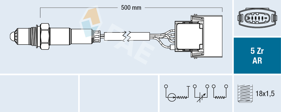 FAE Lambda-sonde 75015