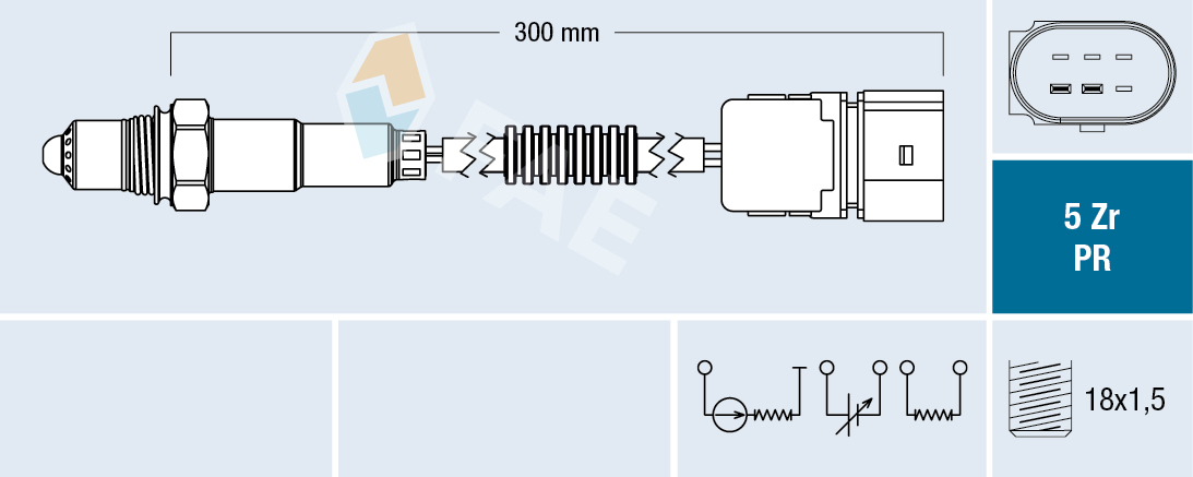 FAE Lambda-sonde 75048