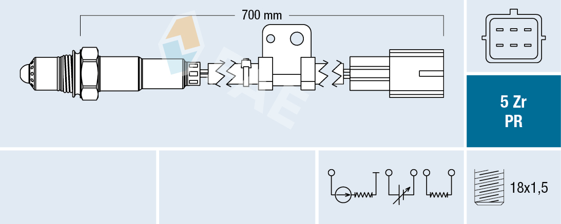 FAE Lambda-sonde 75090