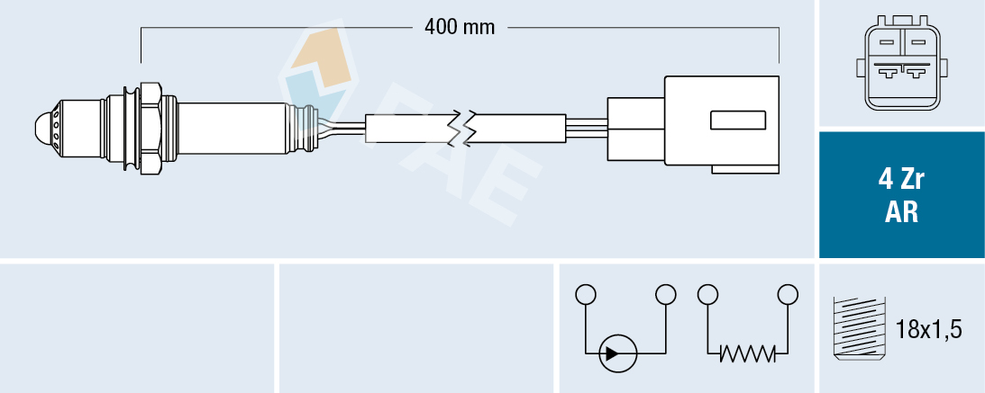 FAE Lambda-sonde 75603