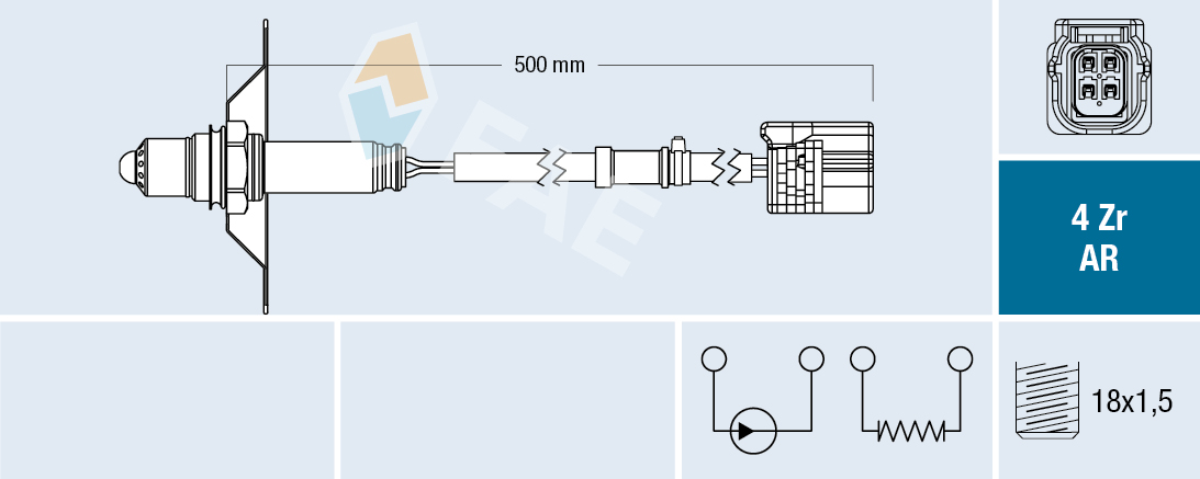 FAE Lambda-sonde 75610