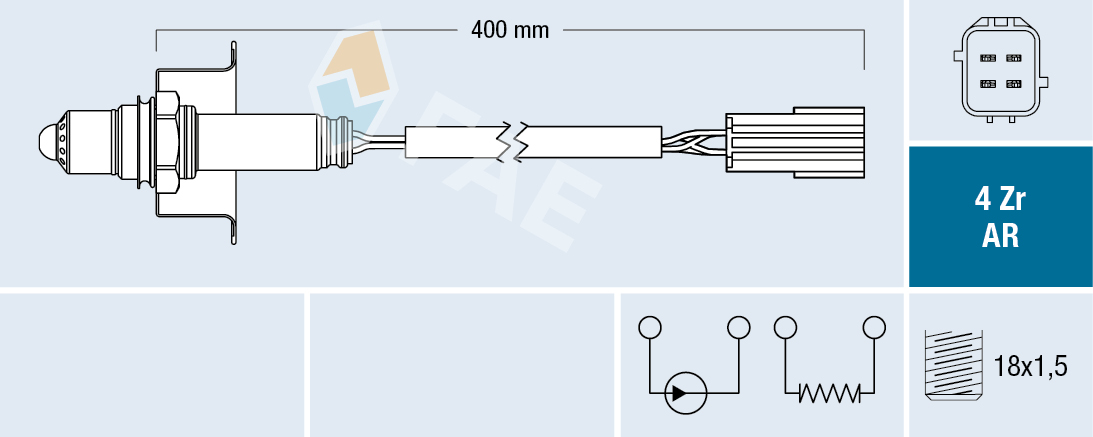 FAE Lambda-sonde 75613