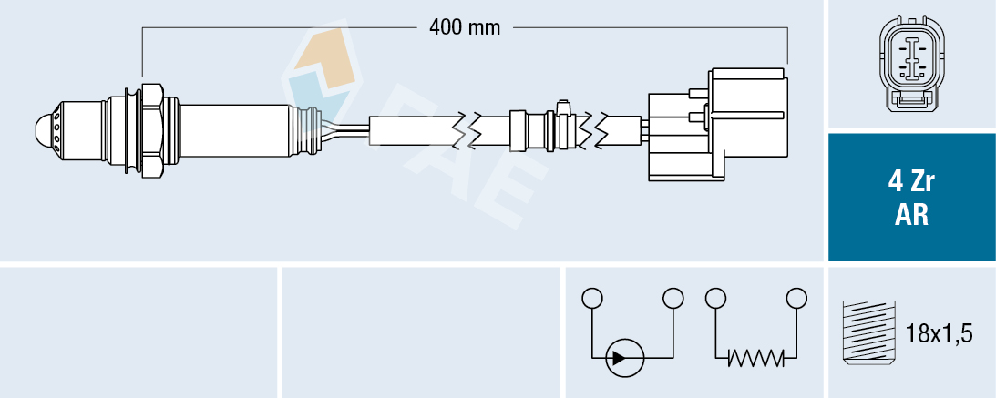 FAE Lambda-sonde 75647