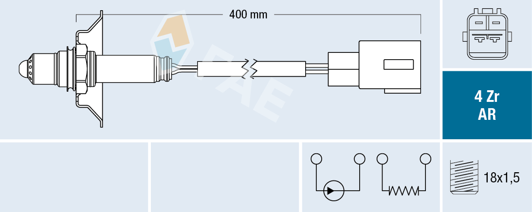 FAE Lambda-sonde 75650