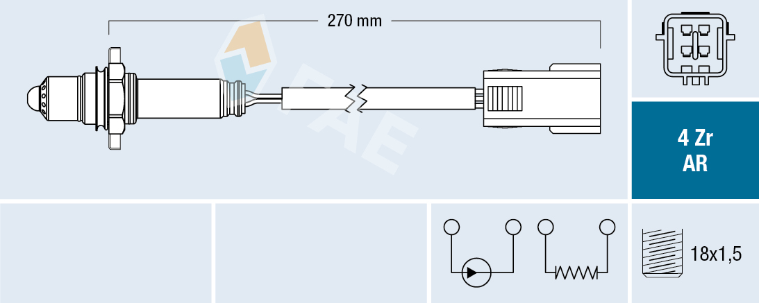 FAE Lambdasonde 75684