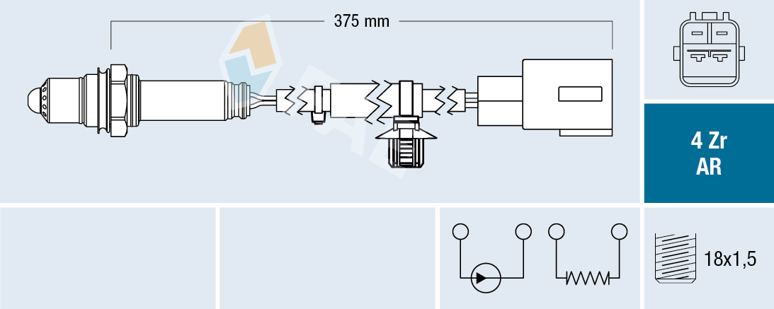 FAE Lambda-sonde 75687