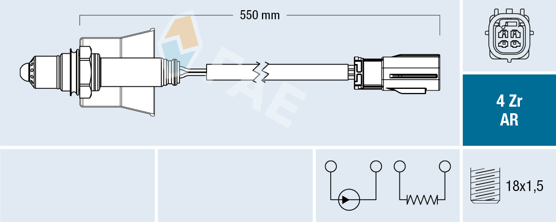 FAE Lambdasonde 75704