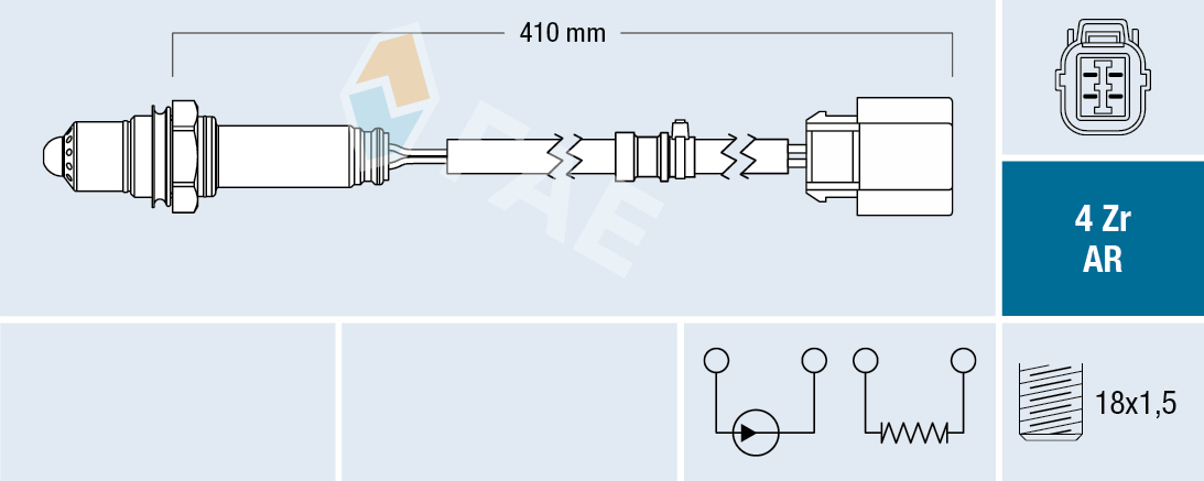 FAE Lambda-sonde 75711