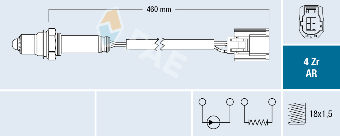 FAE Lambda-sonde 75712