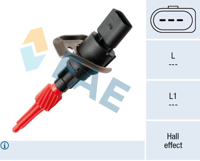 FAE Sensor, snelheid, toerental 76007