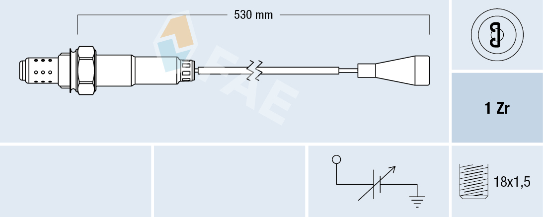 FAE Lambda-sonde 77100