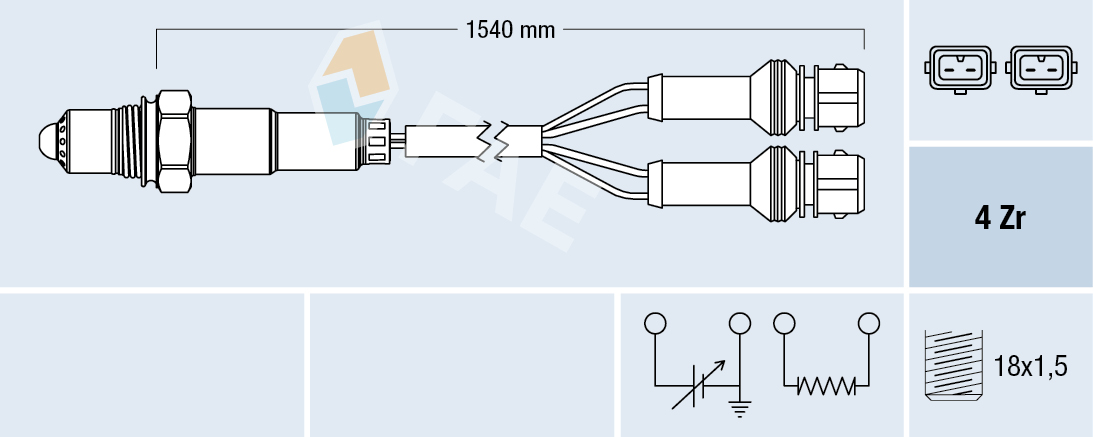 FAE Lambda-sonde 77127