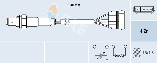 FAE Lambda-sonde 77130