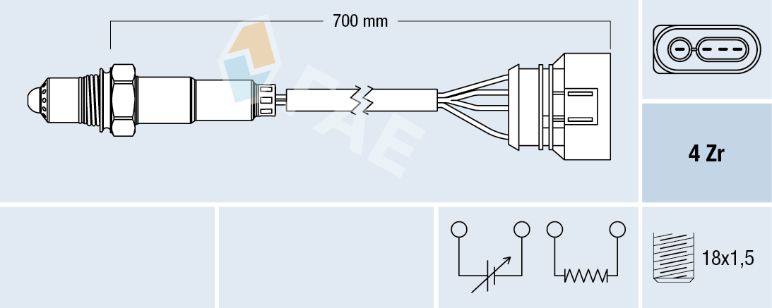 FAE Lambda-sonde 77132