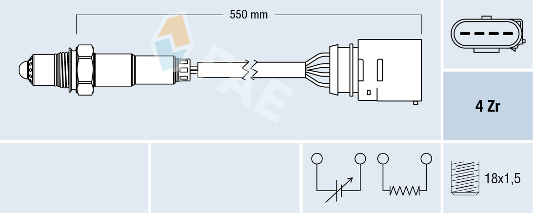 FAE Lambda-sonde 77150