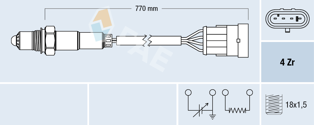 FAE Lambda-sonde 77160