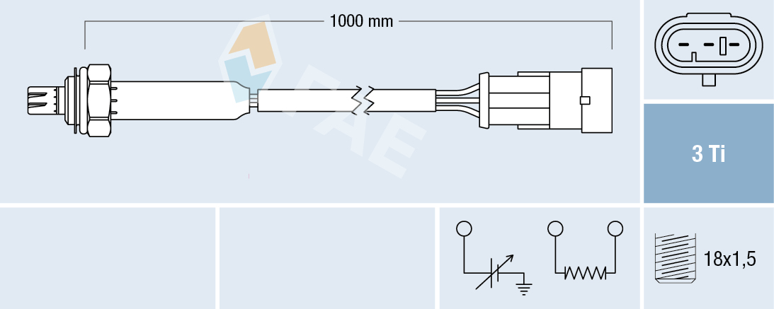 FAE Lambda-sonde 77182