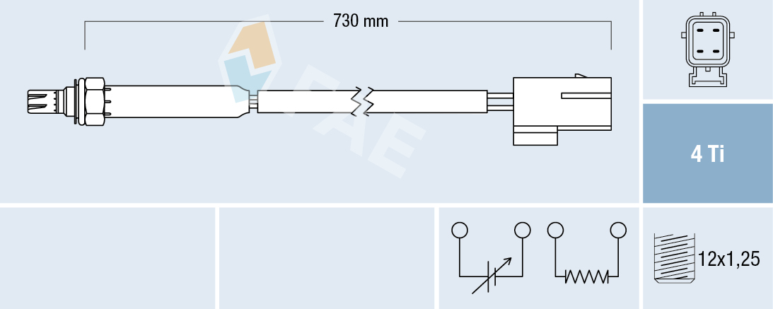 FAE Lambda-sonde 77185