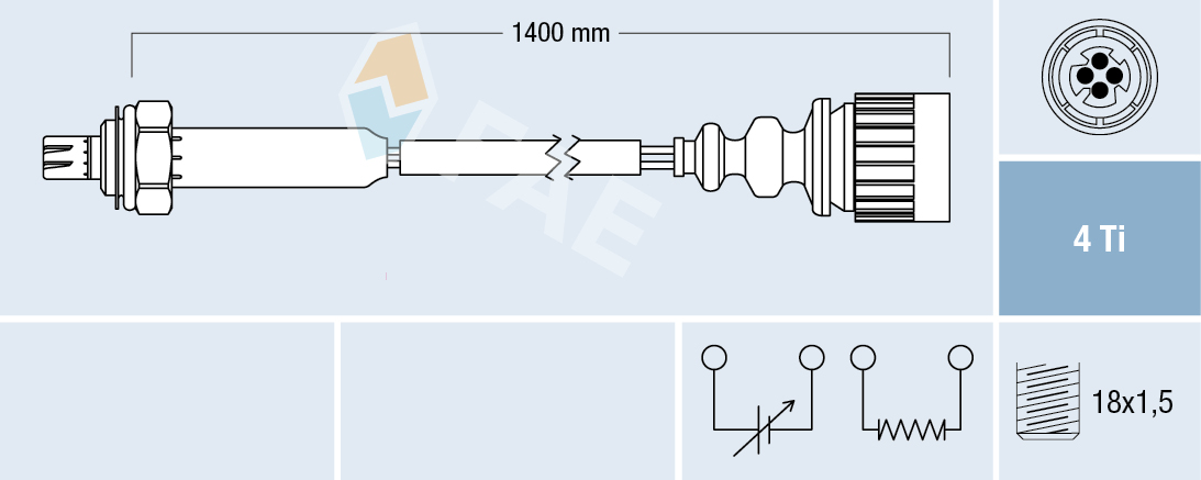 FAE Lambda-sonde 77186